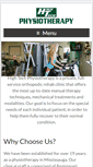 Mobile Screenshot of hightechphysio.com